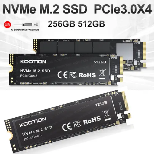 128GB 256GB 512GB NVMe M.2 Internal Solid State Hard Drive PCle 3.0 PCIe SSD