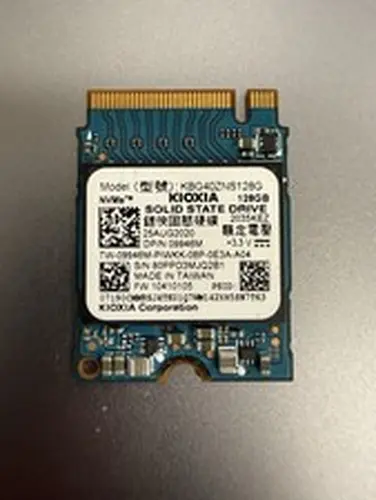 Kioxia KBG40ZNS128G 128GB M.2 2230 NVME Internal Solid State Drive