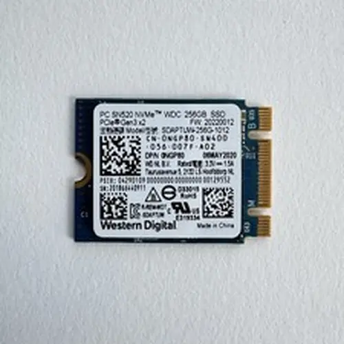 Western Digital PC SN520 NVMe WDC 256GB M.2 PCIe Gen3 x2 Solid State Drive SSD