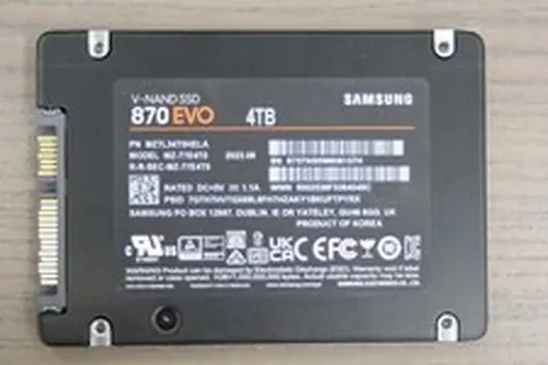 Samsung 870 EVO 4TB 2.5" SATA SSD (MZ-77E4T0) 90-99% Health Report Included