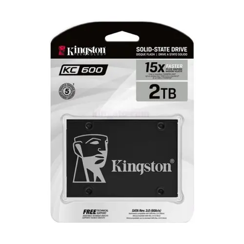 Kingston 2.5 inch SSD KC600 256 GB 512GB 1TB 2TB Solid State Drive SKC600MS lot