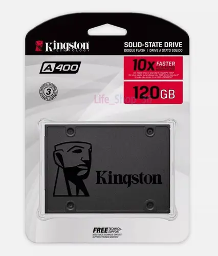 2.5" Solid State Drive PC NEW Kingston SSD A400 120GB 240GB 480GB 960GB SATA lot