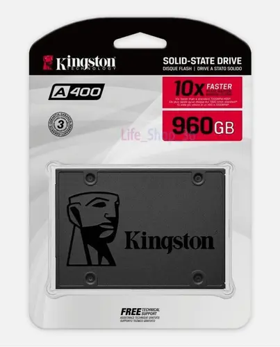 2.5" Solid State Drive PC NEW Kingston SSD A400 120GB 240GB 480GB 960GB SATA lot