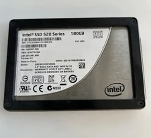 Intel SSDSC2CW180A3 SSD 520 180GB 2.5" SATA 6Gbps SSD Hard Drive CD Passed