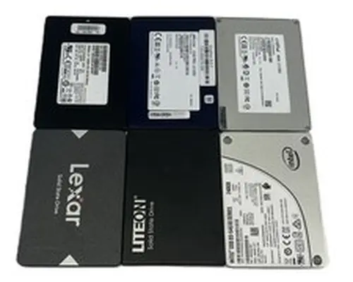 Lot of 40 240GB Mixed Brand/Model 2.5" SATA Solid State Drive SSD (AMX)