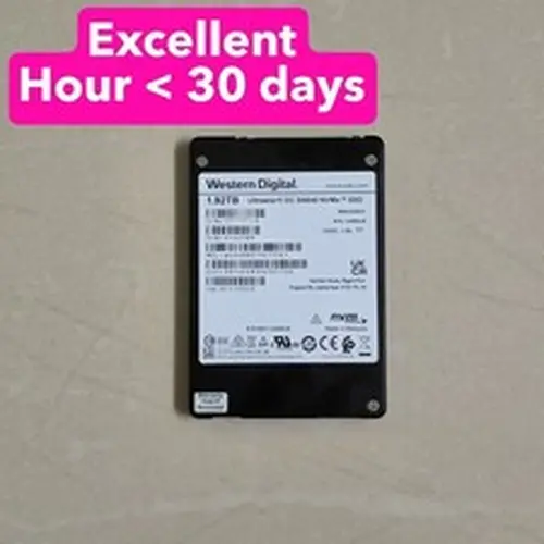 WD SSD 1.92TB SN640 Ultrastar DC 2.5 U.2 NVMe PCIe WUS4BB019D7P3E1 0TS2389 Weste