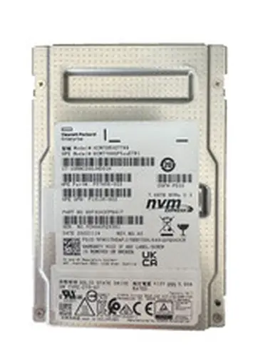 HPE Toshiba KIOXIA 7.68TB 2.5" PCIe Gen4 x4, NVMe, U.3 SSD/Less HOURs/93% HEALTH