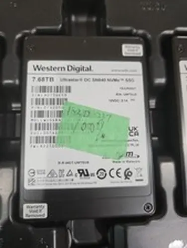 WD Ultrastar DC SN840 7.68TB U.2 NVMe 2.5in SSD OTS2050 100% Health