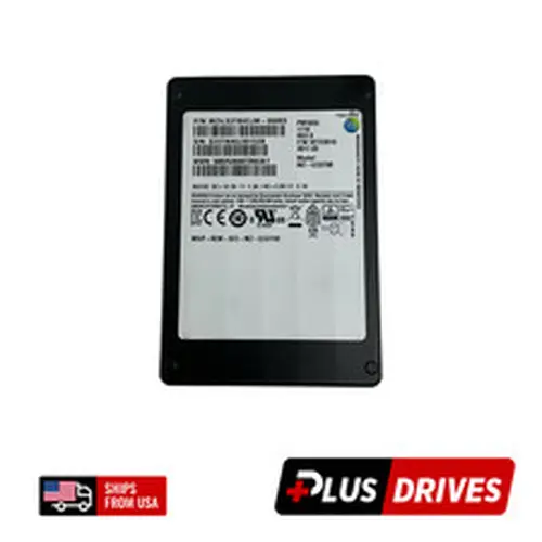 Samsung 3.84TB SAS SSD 12Gbps PM1633 Enterprise Drive 200K IOPS Read Intensive
