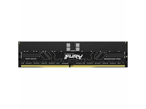 Kingston 256GB (8 x 32GB) DDR5 6400MT/s CL32 FURY Renegade Pro RDIMM Black EXPO - For Motherboard - 256 GB (8 x 32GB) - DDR5-6400/PC5-51200 DDR5...