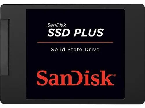SanDisk SSD Plus 480GB Internal SSD - SATA III 6Gb/s, 2.5'/7mm - SDSSDA-480G-G26