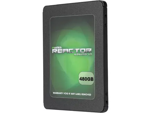 Mushkin Enhanced Reactor Armor3D 2.5' 480GB SATA III 3D MLC Internal Solid State Drive (SSD) MKNSSDRE480GB-3D