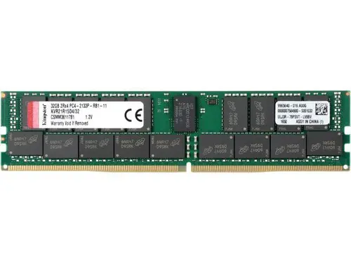 Kingston ValueRAM 32GB ECC Registered DDR4 2133 (PC4 17000) Server Memory Model KVR21R15D4/32