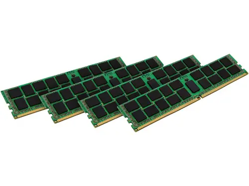 Kingston ValueRAM 64GB (4 x 16GB) ECC Registered DDR4 2133 (PC4 17000) Server Memory Model KVR21R15D4K4/64I