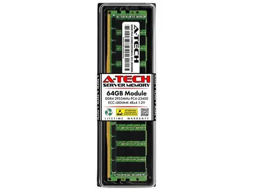 64GB RAM Replacement for Hynix HMAA8GL7CPR4N-WM DDR4 2933MHz PC4-23400 ECC LRDIMM 4Rx4 Server Memory