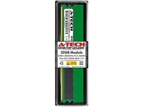 32GB RAM Replacement for IBM-Lenovo 4X71K53892 DDR5 4800MHz PC5-38400 DIMM 2Rx8 Desktop Memory