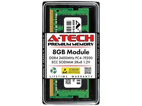 8GB RAM Replacement for IBM-Lenovo 4X70Q27988 DDR4 2400MHz PC4-19200 ECC SODIMM 2Rx8 Server Memory