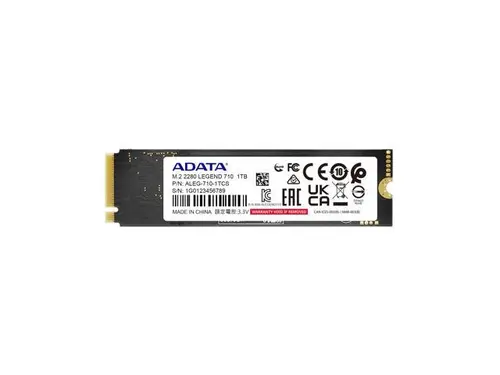 Adata LEGEND 710 PCIe 512GB Gen3 x4 M.2 2280 Solid State Drive