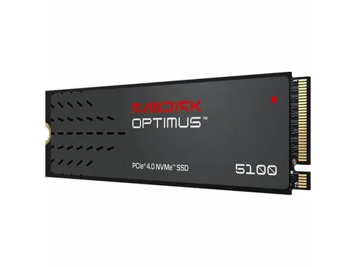 SanDisk Optimus 5100 M.2 2280 500GB PCI-Express 4.0 x4 QLC 3D CBA NAND Internal Solid State Drive (SSD) SDSP51500GAN-000E0