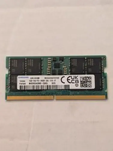 Samsung 16GB 1x16GB DDR5 4800 SO-DIMM CL40 Laptop Memory M425R2GA3BB0-CQK0L