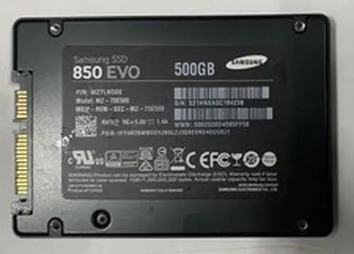 Samsung 850 EVO 500GB 2.5" SATA III V-NAND SSD - MZ-77E500 | Health 97%