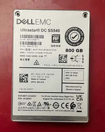 Dell EMC Ultrastar DC SS540 800GB 2.5in SAS 12Gbps Internal SSD