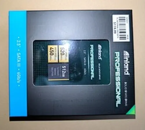 Inland Professional 512GB SSD 2.5" SATA III 6Gb/s 3D TLC NAND NEW Factory Sealed