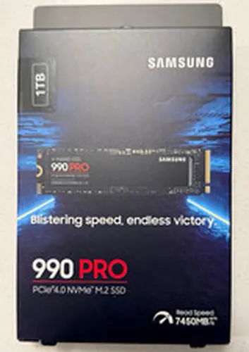 Samsung 990 PRO 1TB M.2 NVMe PCIe 4.0 Internal SSD V-NAND 7450MB/s