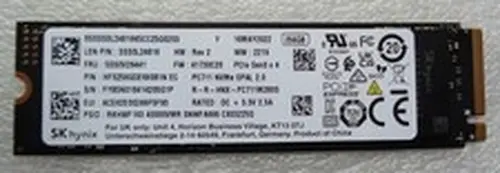 SK Hynix 256GB PC711 NVMe PCIe 3.0 x4 M.2 SSD HFS256GDE9X081N SSS0L24816