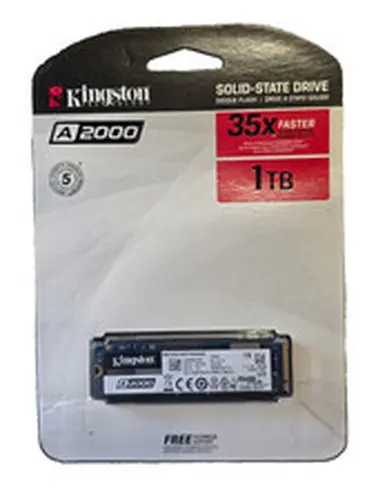 Kingston 1TB A2000 M2 NVMe PCI Express (SA2000M8/1000G) Solid State Drive-UK LN