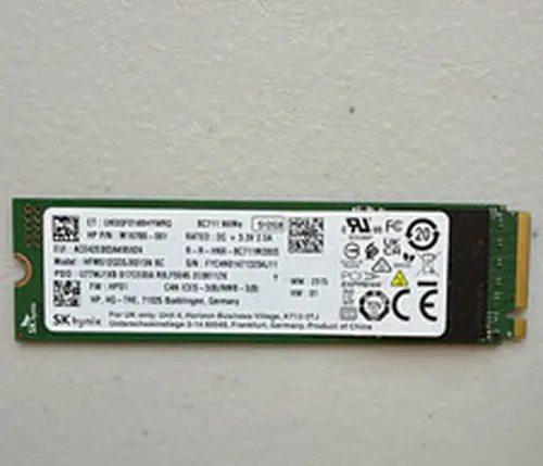 SK hynix BC711 512GB NVMe PCIe M.2 Internal SSD HFM512GD3JX013N M16786-001