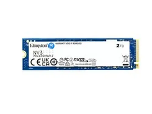 Kingston NV3 M.2 2280 2TB PCIe 4.0 x4 NVMe Internal Solid State Drive (SSD)