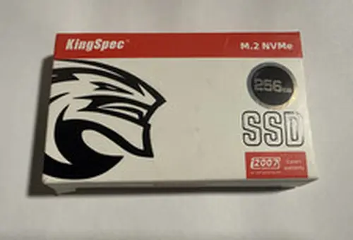 KingSpec 256GB NE-256 2280 M.2 NVMe SSD Solid State Drive