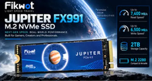 NEW Fikwot FX991 M.2 SSD 2TB NVMe SSD M2 2280 PCle Gen 4 x 4 Speed ~ 7000MB/s