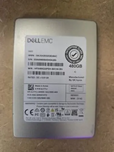 DELL EMC 480GB SATA SSD 6Gbps HFS480G32FEH 0J1TYJ