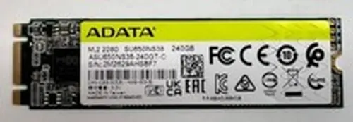 ADATA 240GB SATA SSD M.2 2280 3D NAND Ultimate SU650 ASU650NS38-240GT-C