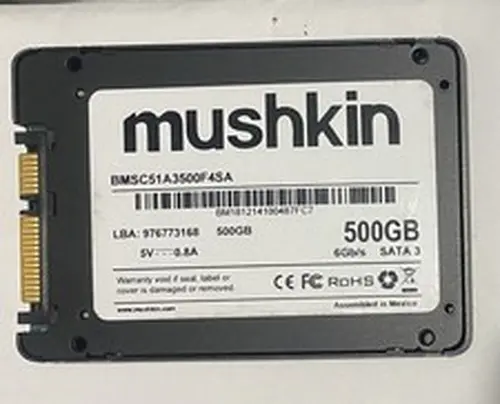 Mushkin 500GB SATA III 6Gb/s 2.5in SSD RoHS BMSC51A3500F4SA | Health 86%