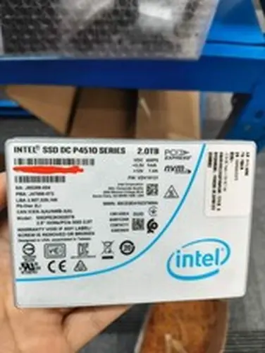 Intel P4510 2TB SSD 2.5" U.2 PCIe Gen3 x4 NVMe SSDPE2KX020T8