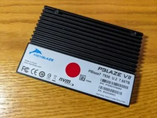 Memblaze 7.68TB PBlaze7 PBlazeVII 7930 PCIe 4.0 NVMe 2.5" U.2 SSD - PARTS