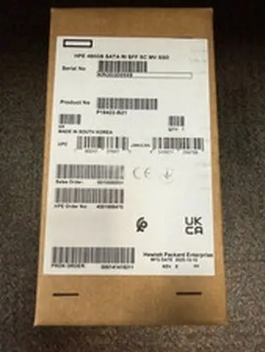 HPE P18422-B21 480GB SATA, 2.5 inch Internal SSD SC MV SSD