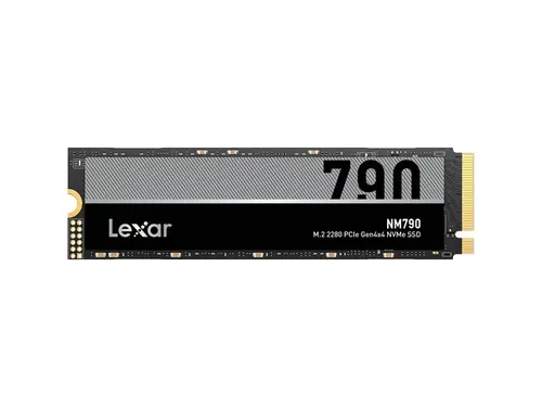 Lexar 4TB NM790 SSD PCIe Gen4 NVMe M.2 2280 Internal Solid State Drive, Up to 7400/6500 MB/s Read/Write, Compatible with PS5, for Gamers and...