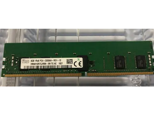 SK Hynix HMA81GR7CJR8N-XN 8GB DDR4 1RX8 PC4-3200AA ECC For server