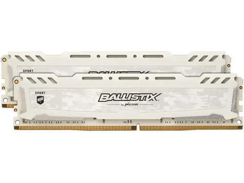 Ballistix Sport LT 16GB (2 x 8GB) DDR4 2400 (PC4 19200) Desktop Memory Model BLS2K8G4D240FSC