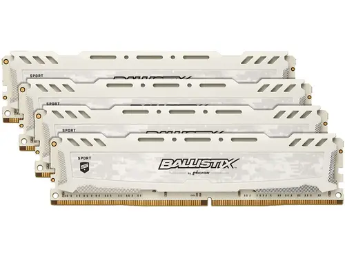 Ballistix Sport LT 32GB (4 x 8GB) DDR4 2400 (PC4 19200) Desktop Memory Model BLS4K8G4D240FSC
