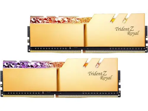 G. SKILL Trident Z Royal Series 32GB (2 x 16GB) 288-Pin PC RAM DDR4 3600 (PC4 28800) Desktop Memory Model F4-3600C18D-32GTRG