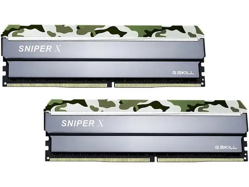 G. SKILL Sniper X Series 16GB (2 x 8GB) DDR4 3600 (PC4 28800) Desktop Memory Model F4-3600C19D-16GSXF