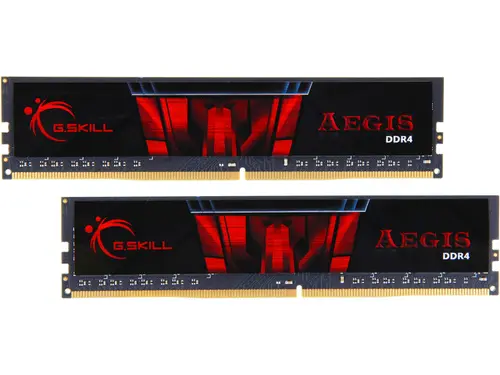 G. SKILL Aegis 16GB (2 x 8GB) 288-Pin PC RAM DDR4 2666 (PC4 21300) Desktop Memory Model F4-2666C19D-16GIS