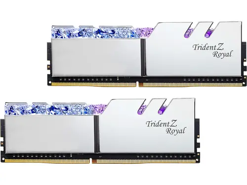 G. SKILL Trident Z Royal Series 32GB (2 x 16GB) DDR4 3600 (PC4 28800) Desktop Memory Model F4-3600C16D-32GTRS