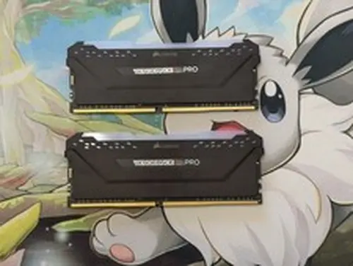 Corsair Vengeance RGB Pro 32GB (2x16GB) Memory RAM DDR4 3600MHz C18 - Black