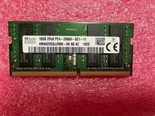 Hynix 16GB Memory Module - DDR4 SDRAM - 2666 MHz - 260 Pin - HMA82GS6JJR8N-VK